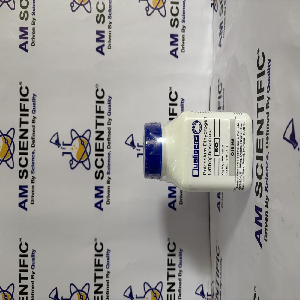 Potassium Dihydrogen Orthophosphate SQ 500g Qualigens