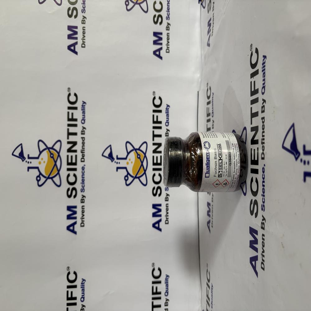 Fuchsin Basic For Microscopy 25g Qualigens