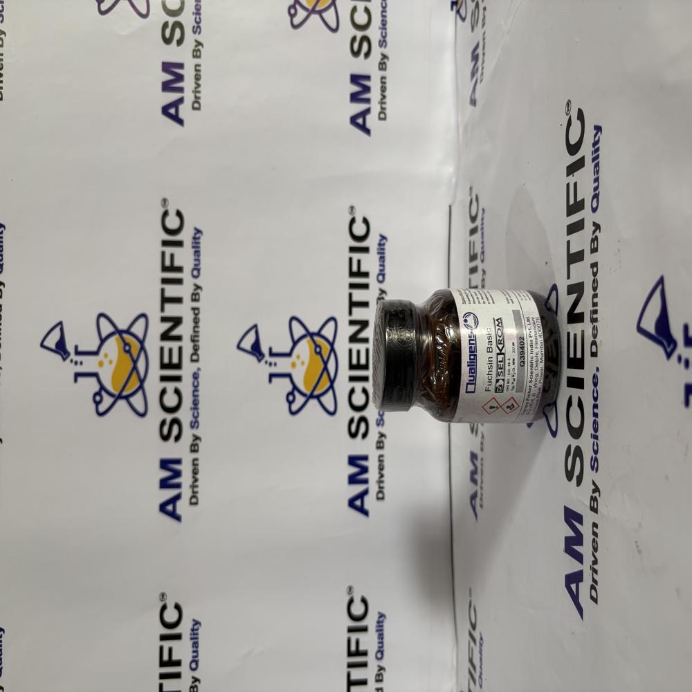 Fuchsin Basic For Microscopy 25g Qualigens