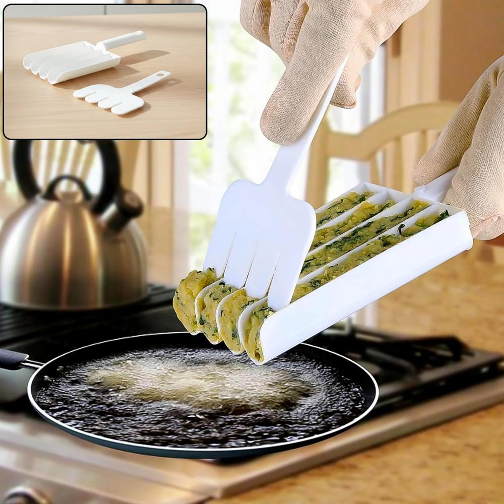 Manual Food Slicing & Frying Press Tool (1 Set) - Application: As Per Product Requirement