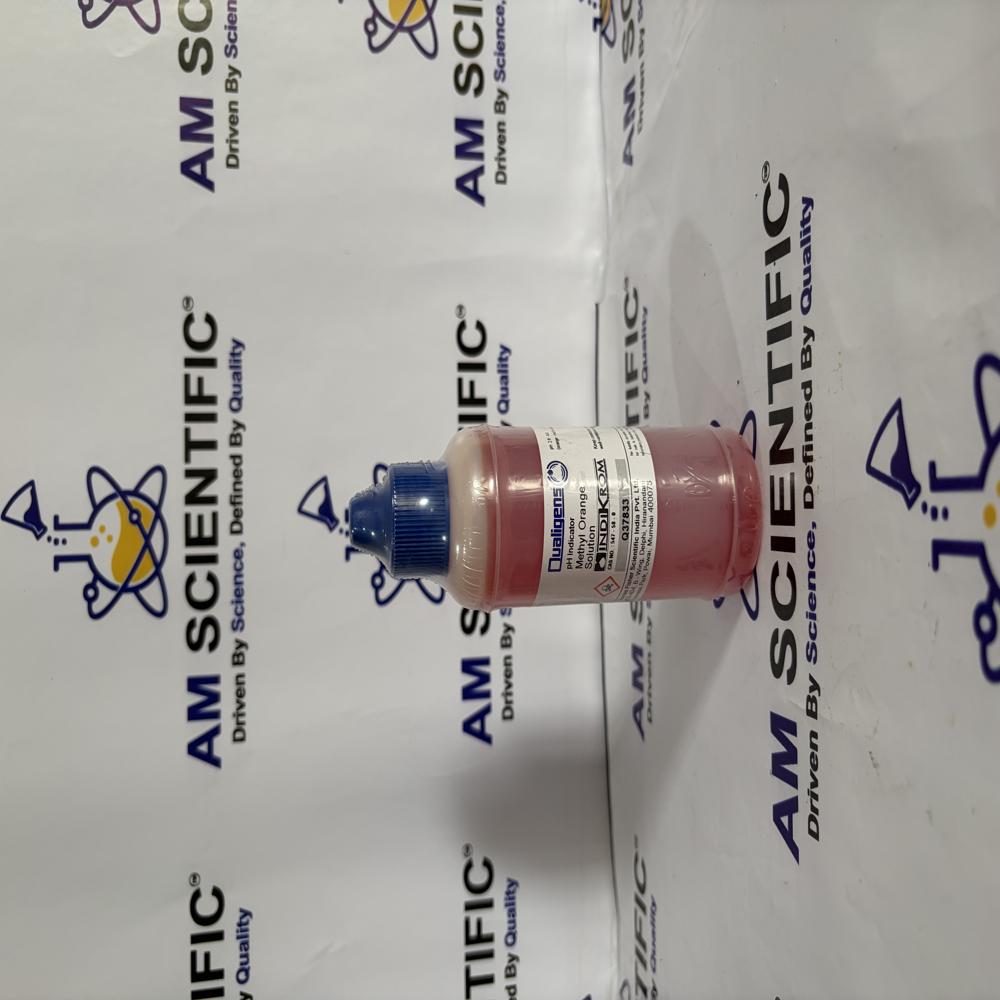 Methyl Orange Indicator Solution 125ml Qualigens