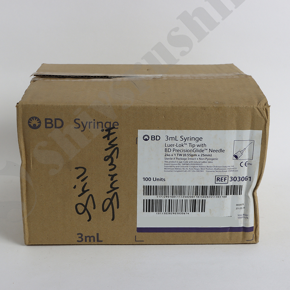 BD 3 ML SYRINGES