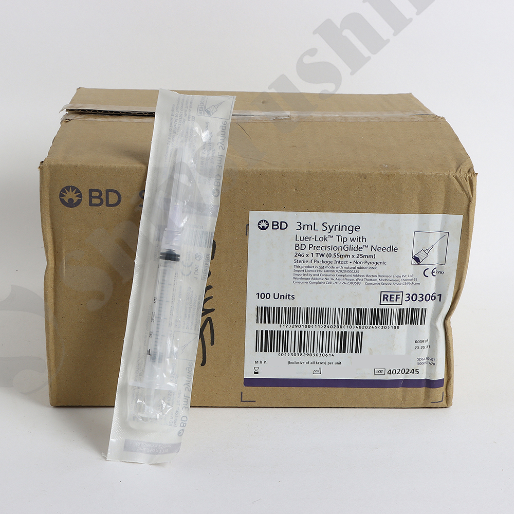 BD 3 ML SYRINGES