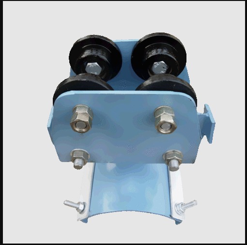 Cable Trolley - Durable Steel Design | Efficient Wire Management, Smooth Mobility, Adjustable Height