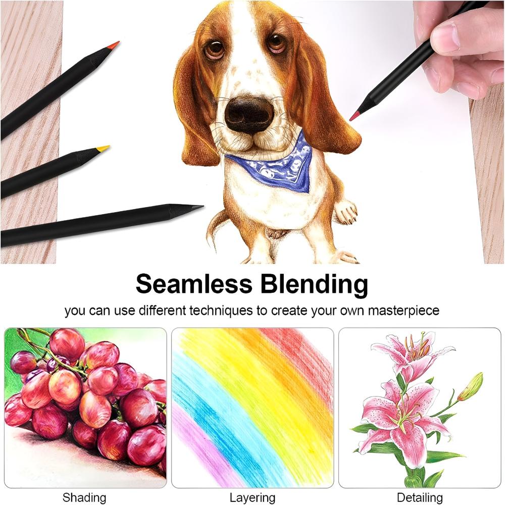Color Pencil 12pcs With Sharpner