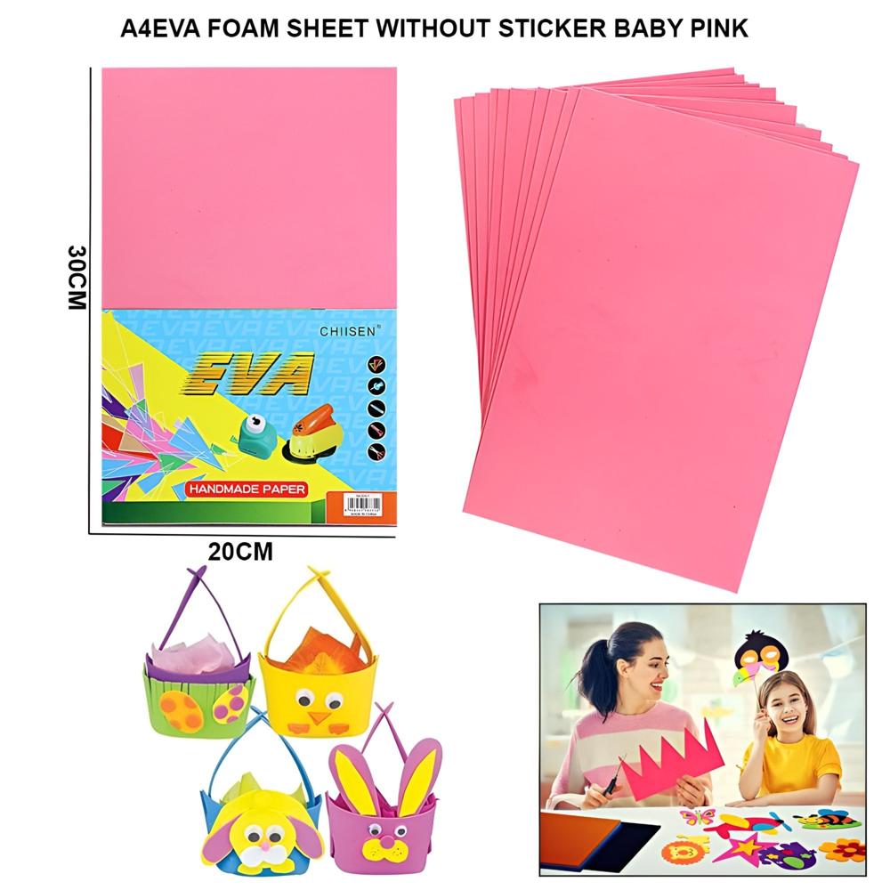 Eva Foam Sheet Baby Pink