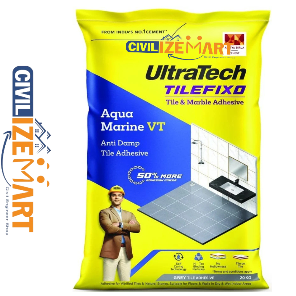 Ultratech Aqua Marine Vt Tile Adhesive - Cas No: Not Applicable