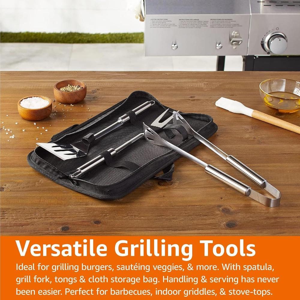 5 Pcs Bbq Tool Set