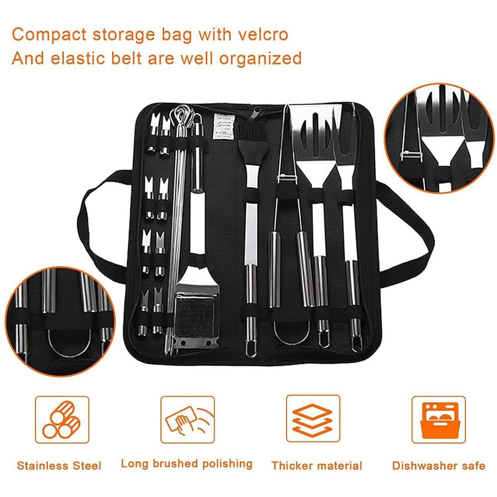 18 Pcs Bbq Tool Set