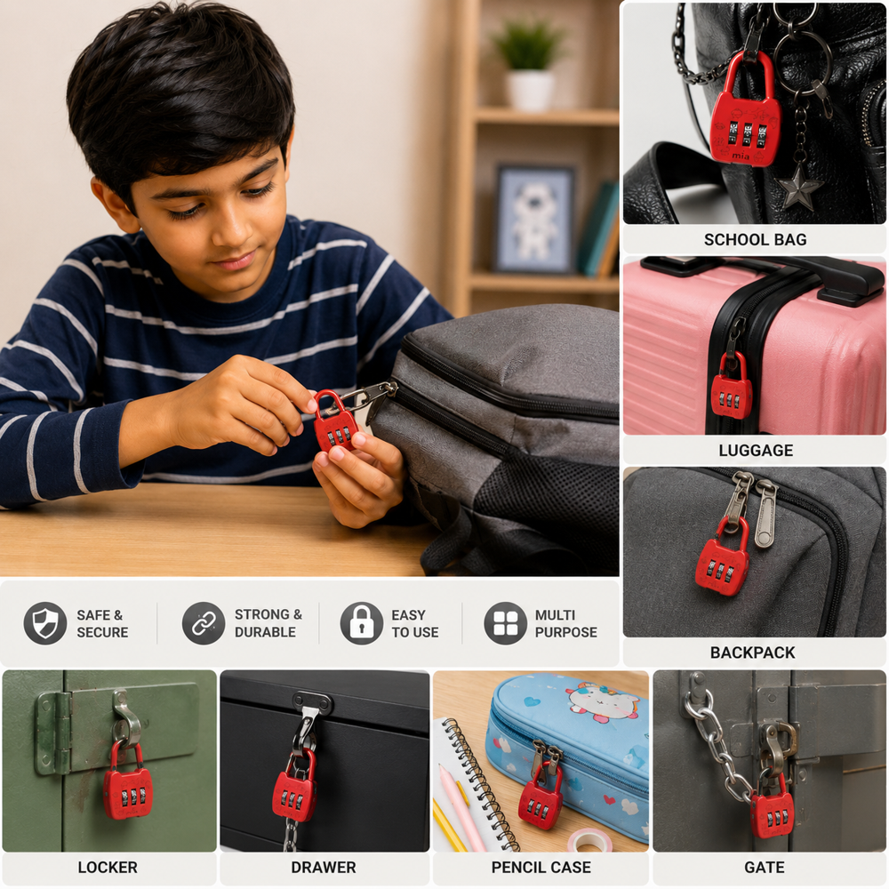 Cute Mini Combination Lock