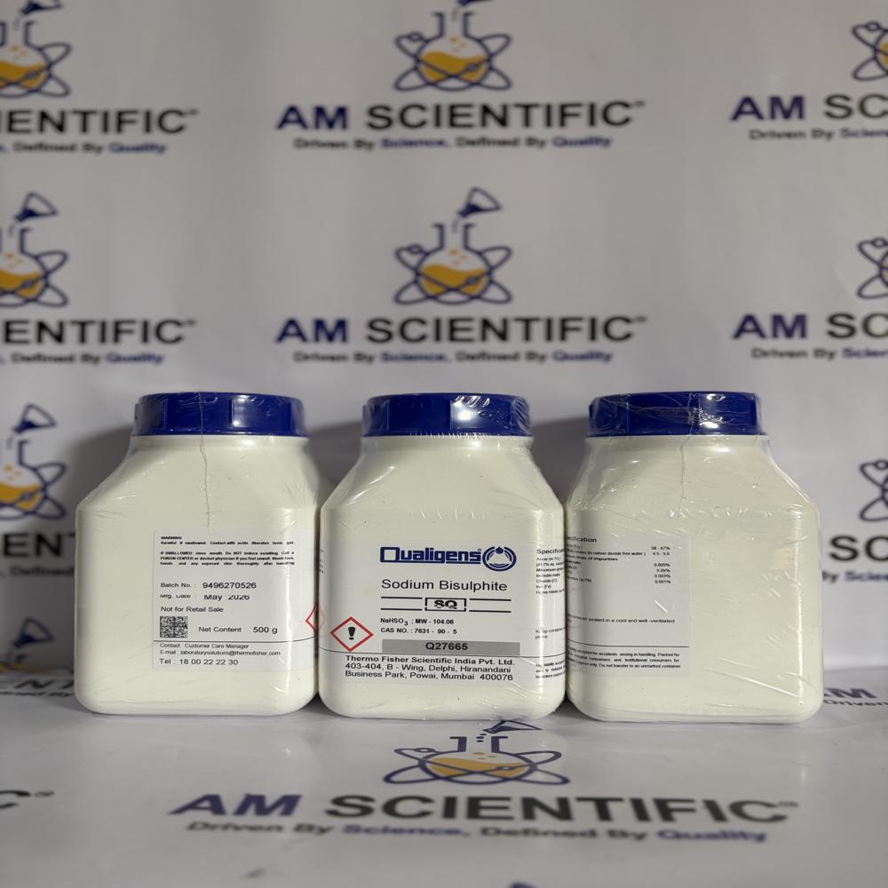 Sodium Bisulphite SQ 500g Qualigens