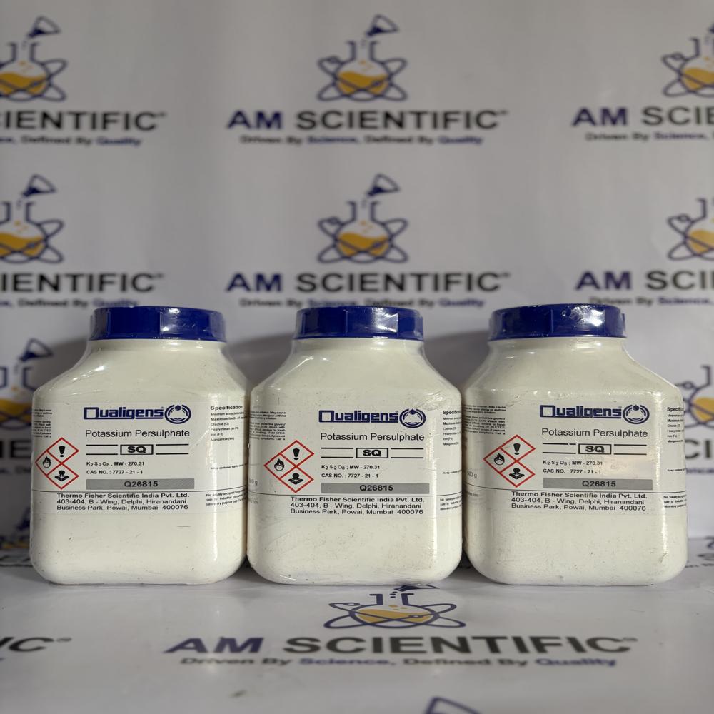Potassium Persulphate SQ 500g Qualigens