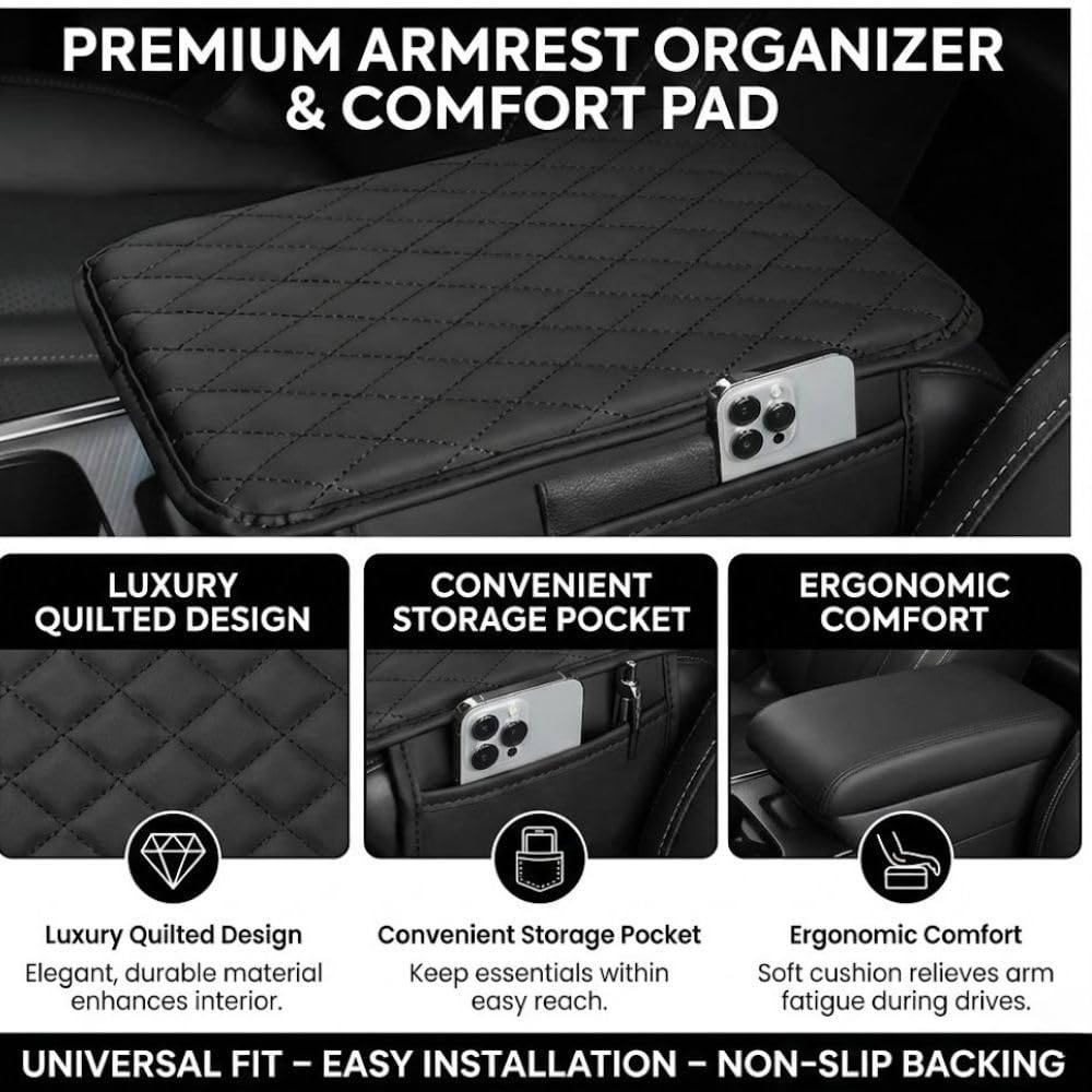 Car Rest Pad - Black