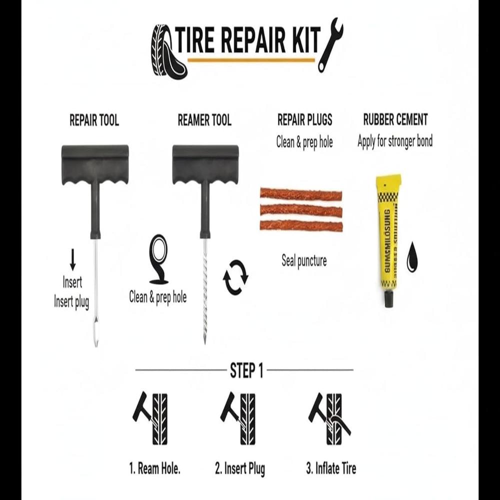 Car Puncture Kit