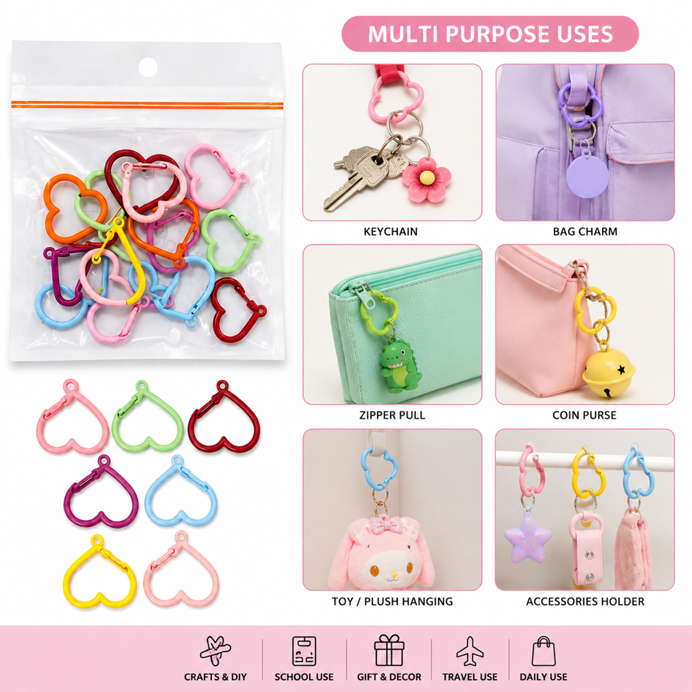 Keychain Heart Shape