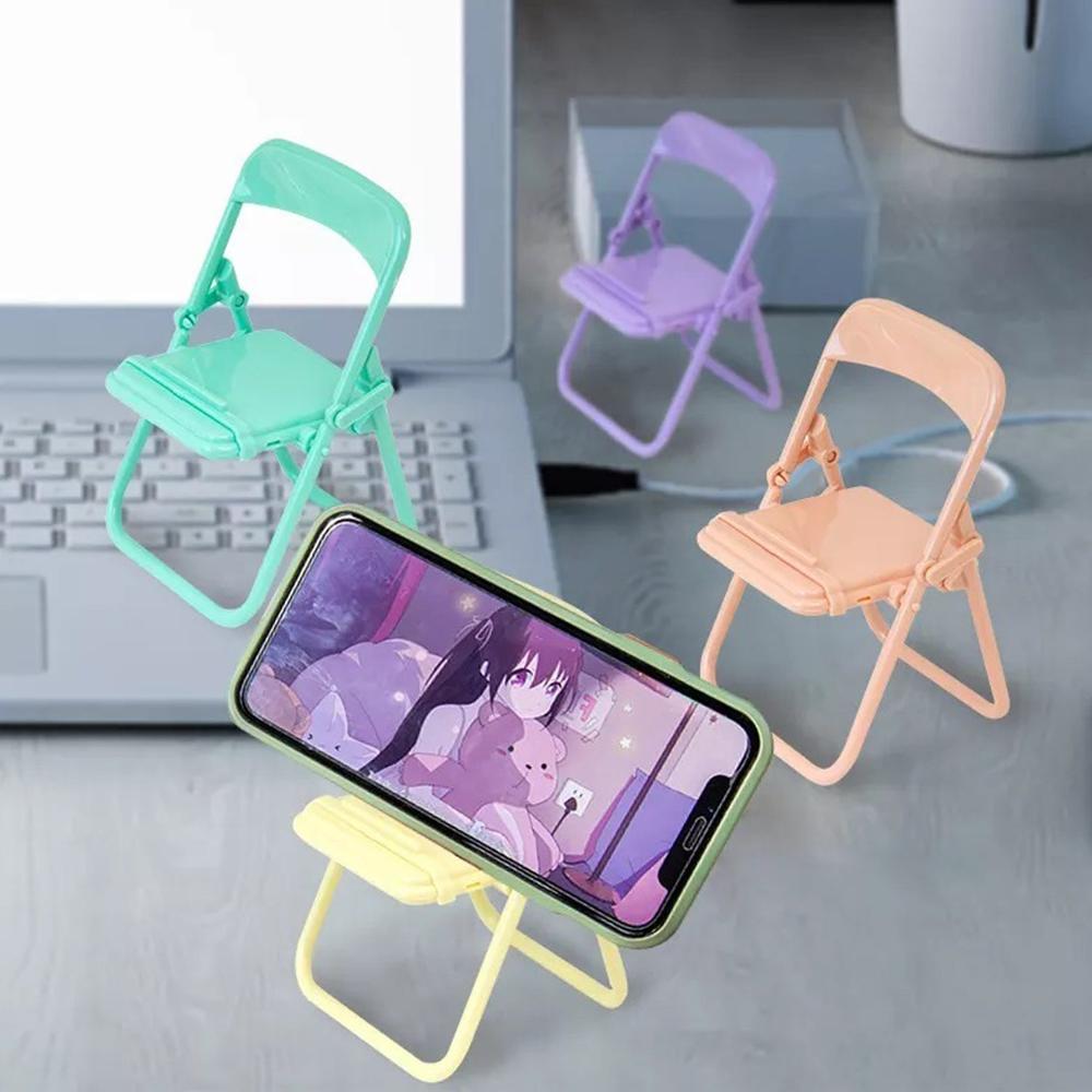 Chair-Shaped Mobile Stand Stylish Phone Holder for Home & Office Use (1 Pc)