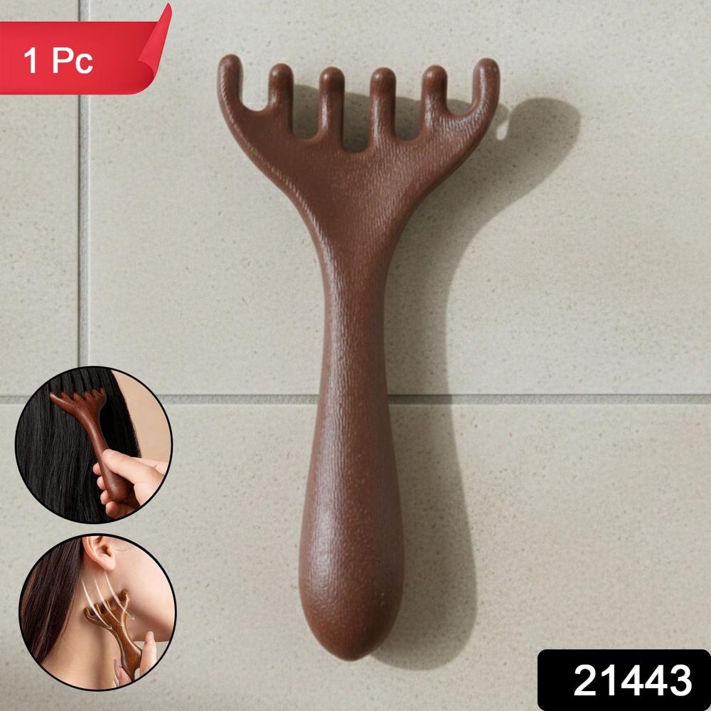 Manual Wooden Style Head & Neck Scalp Massager (1 Pc) - Age Group: As Per Product Requirement