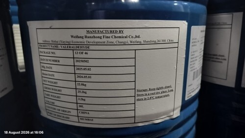 Valeraldehyde 110-62-3