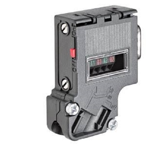 Siemens, SIMATIC DP, 6ES7972-0BA42-0XA0, RS 485 Bus Connector (Up to 12 Mbit/s), Single-phase, 24 V DC