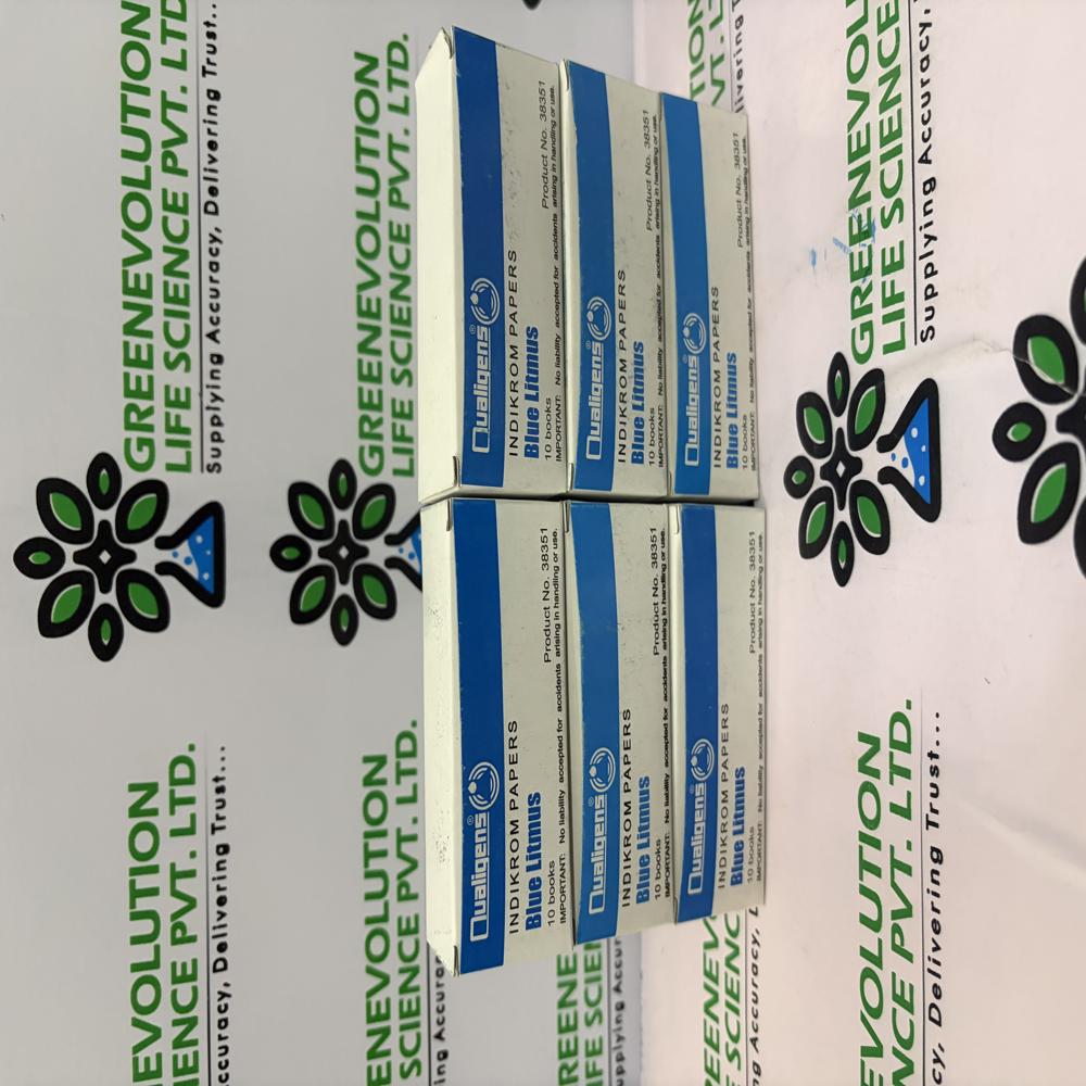 Qualigens Litmus Blue Indicator Papers 10 Booklets