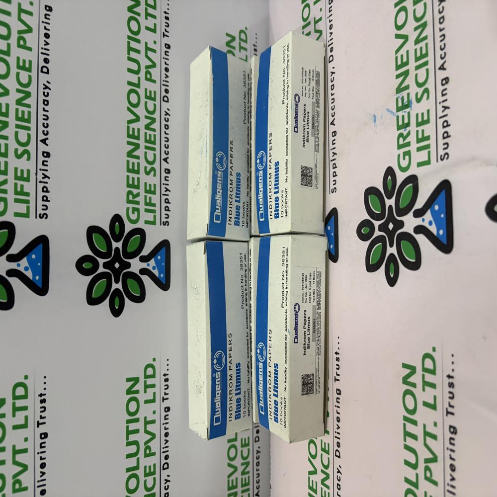 Qualigens Litmus Blue Indicator Papers 10 Booklets
