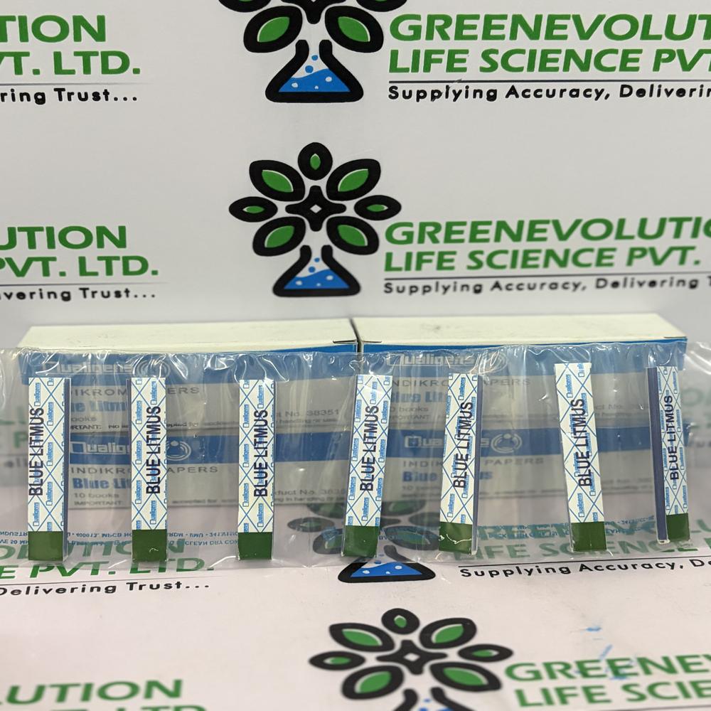 Qualigens Litmus Blue Indicator Papers 10 Booklets