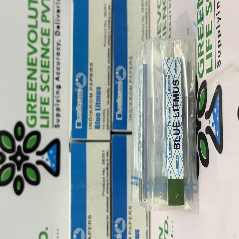 Qualigens Litmus Blue Indicator Papers 10 Booklets