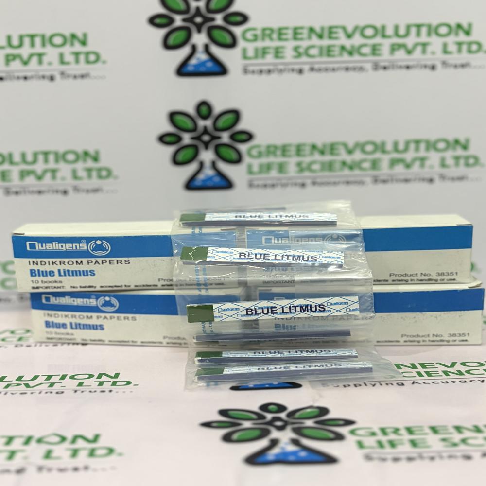 Qualigens Litmus Blue Indicator Papers 10 Booklets
