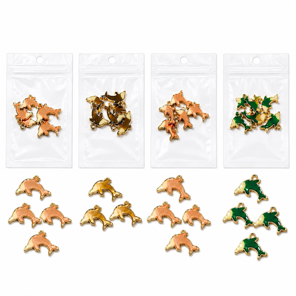 Enamel Shell Charms