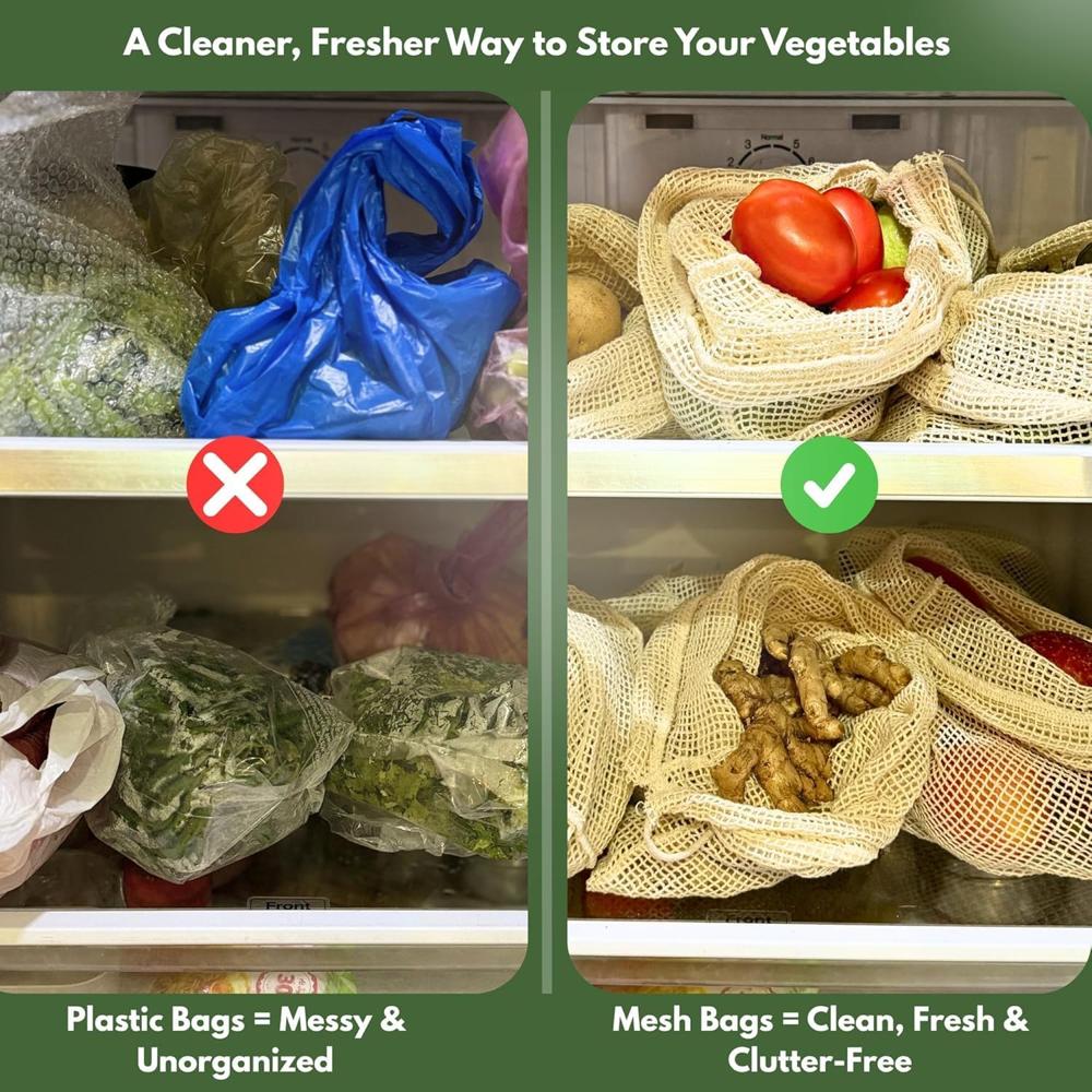 5 Pcs Vegetable Bag