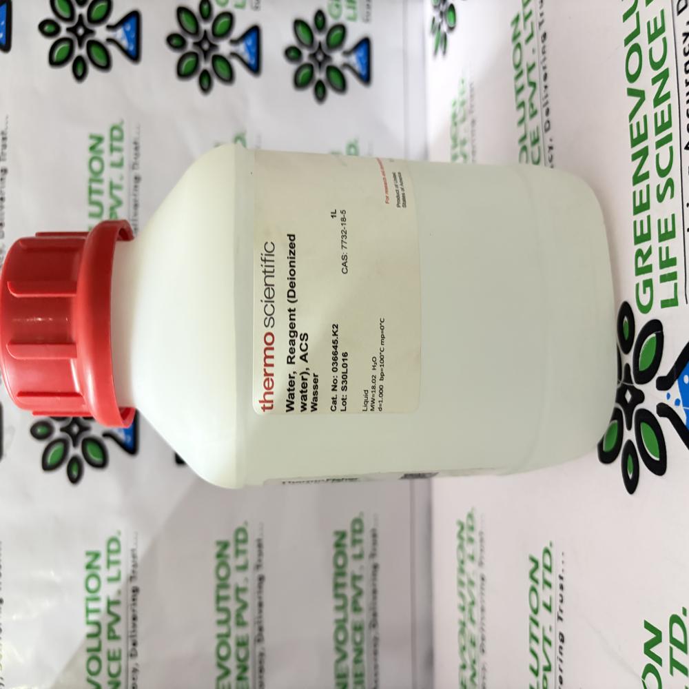 Water Reagent Deionized water ACS Thermo Fisher