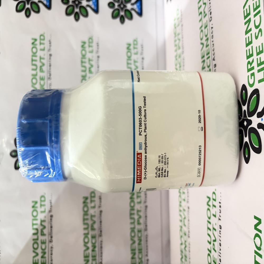 D-(+)-Glucose anhydrous, Plant Culture Tested Himedia
