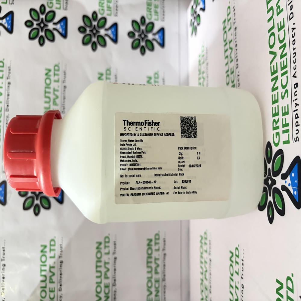 Water Reagent Deionized water ACS Thermo Fisher