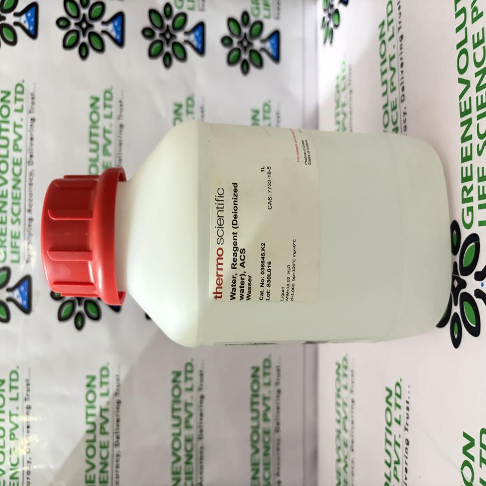Water Reagent Deionized water ACS Thermo Fisher