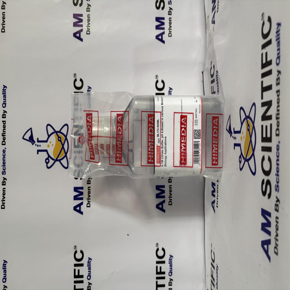 0.1M Citrate Buffer pH 4.8 500ml Himedia