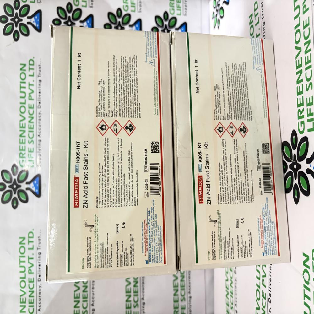 ZN Acid Fast Stains Kit Himedia