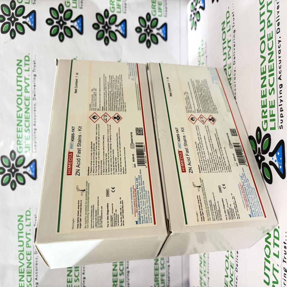 ZN Acid Fast Stains Kit Himedia