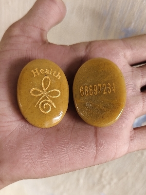 Yellow Aventurine Health Zibu coin