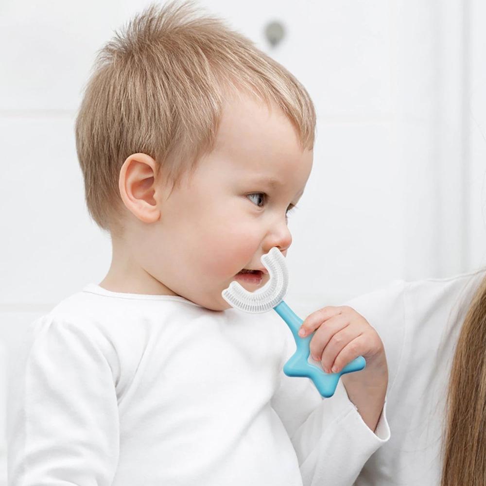 Star / U-Shape Silicone Manual Toothbrush (1 Pc) - Application: As Per Product Requirement