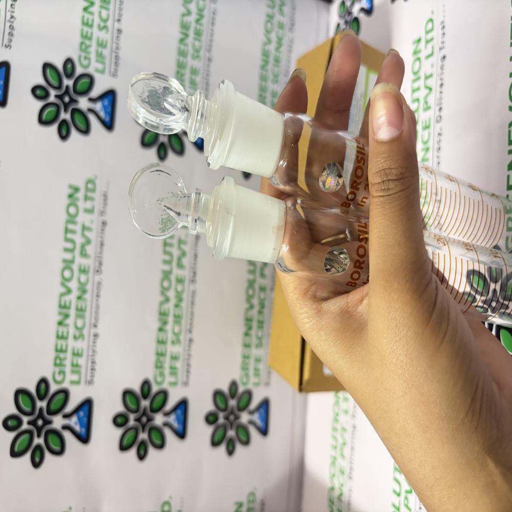 Graduated Test Tube With i/c Glass Stopper Borosil 