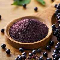 Elderberry Powder - Color: Deep Purple