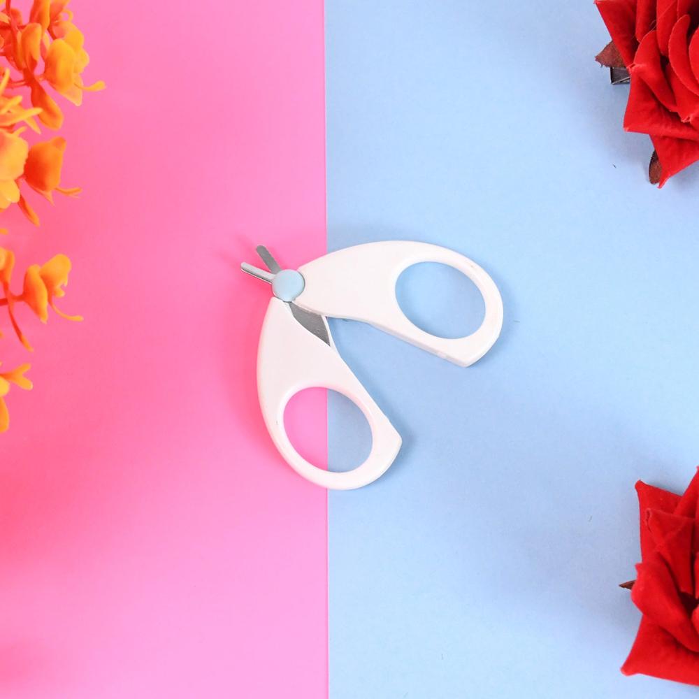 Baby Safety Nail Cutter Scissors For Safe Nail Clipping (1 Pc) - Color: Mixed Material