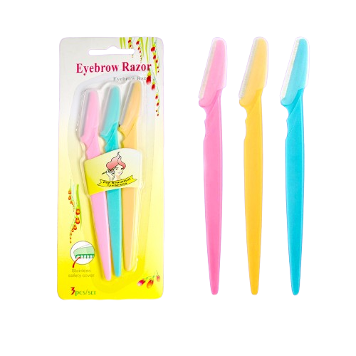 Eyebrow Painless Facial Hair Remover Razor For Face, Women And Men (3 Pack) - Age Group: As Per Product Requirement