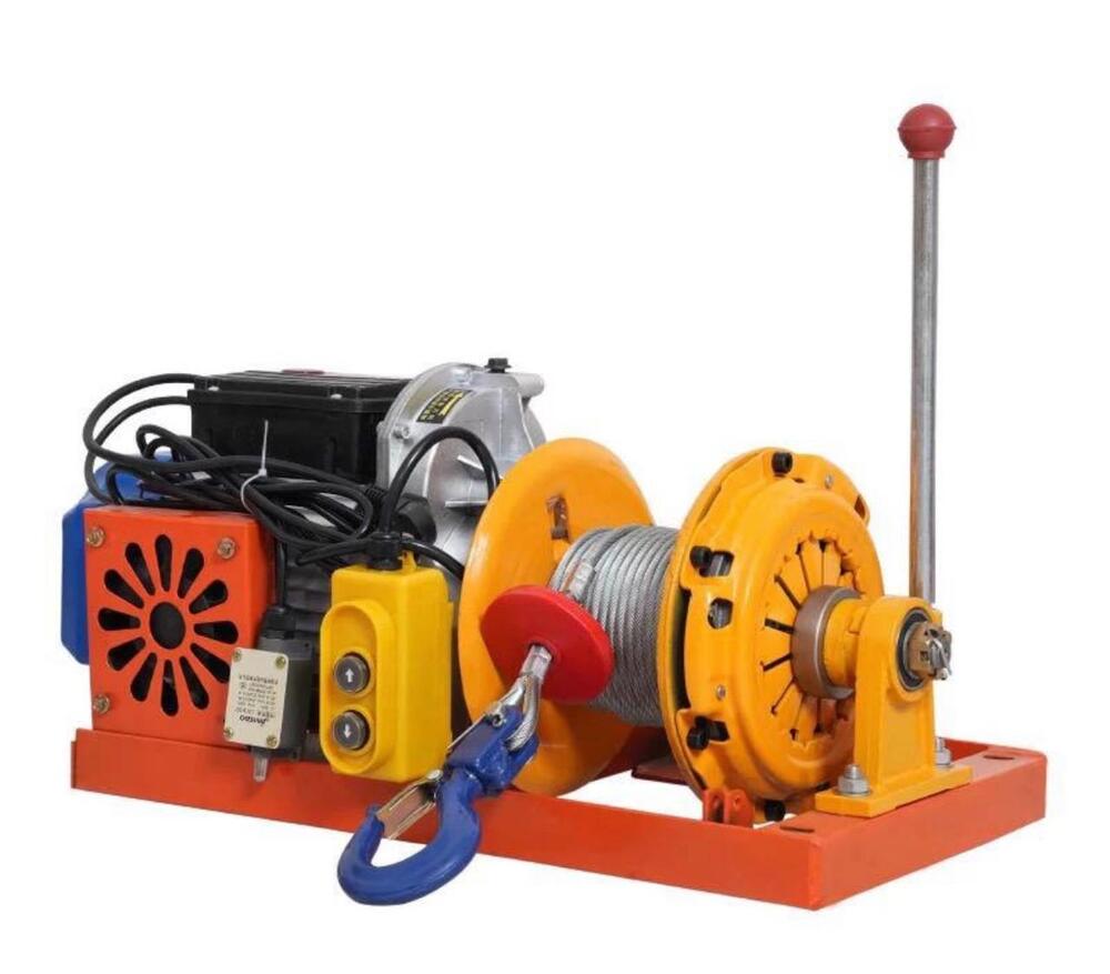 Clutch Hoist Winch Machine
