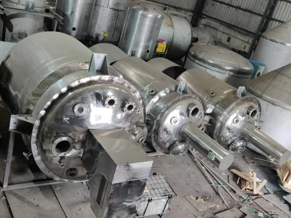 SS304 SS316 Chemical Jacketed  Limpet Coil Vessel