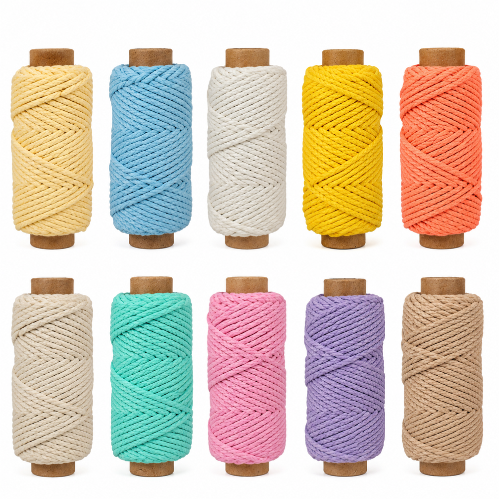 Macrame Twisted Cotton Cord