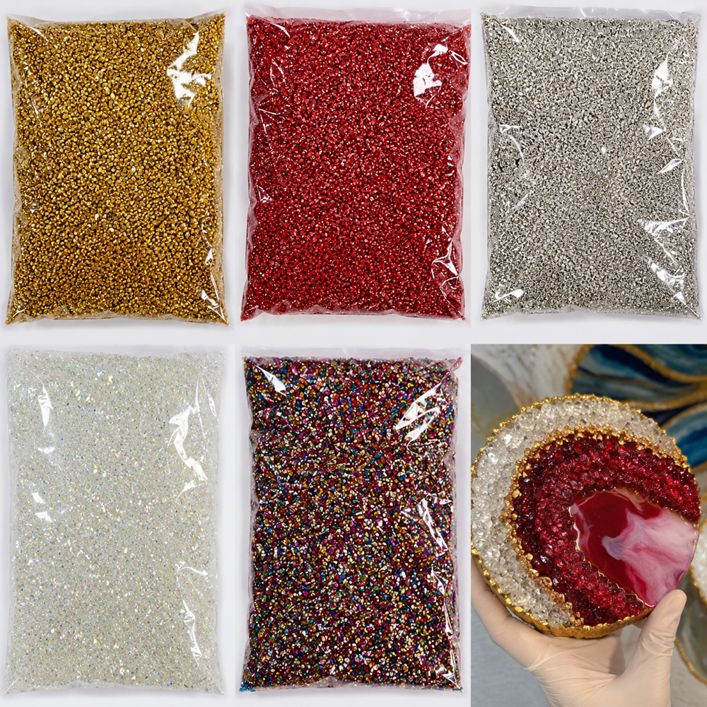 Resin Art Glass Stones