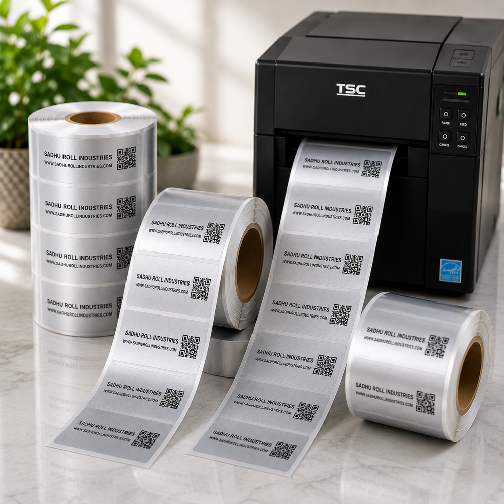 Silver Polyster Label - Automatic Grade: Manual