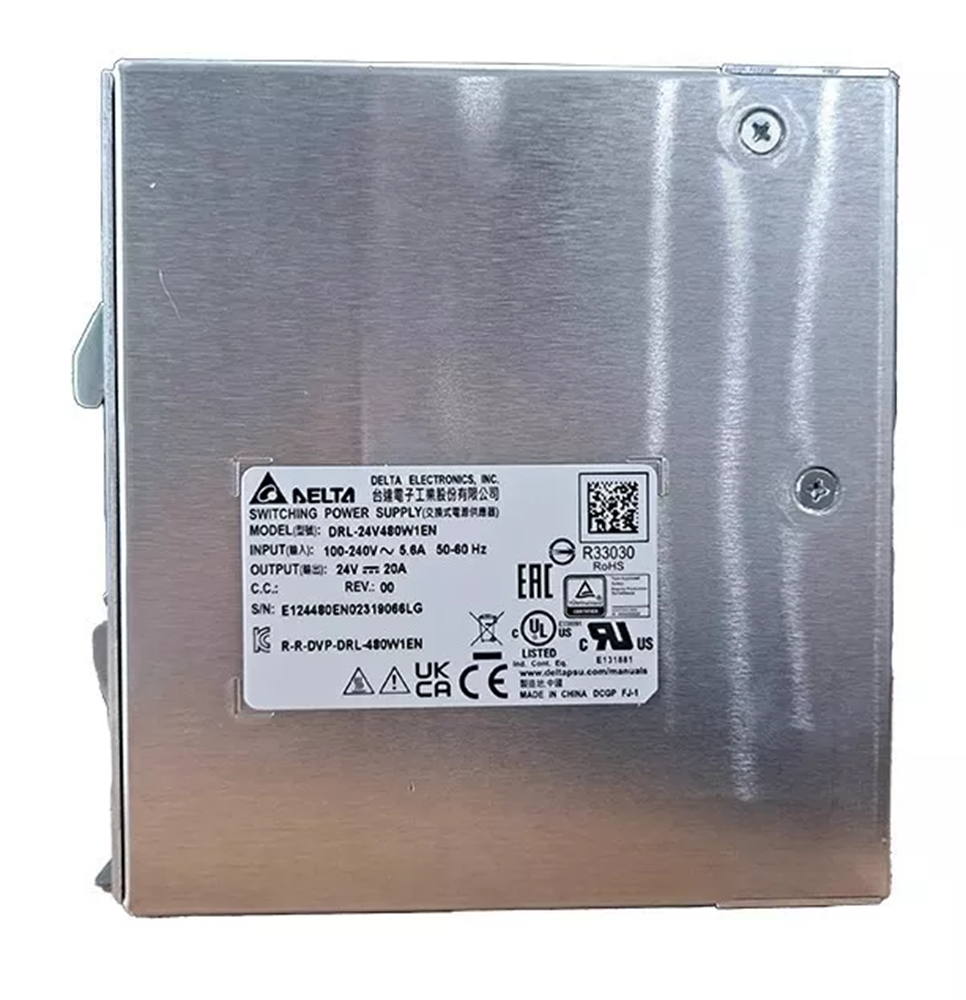 Delta Dinrail SMPS DRL-24V480W1EN