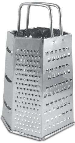 Six Side Hexagon Stainless Steel Box Grater